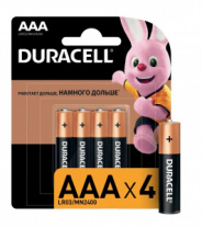 Батарейка Duracell LR03 AАА BL4 alkaline