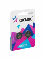 Элементы питания Космос CR2032 BL-2 (CR2032-BP5, бат-ка литиевая,3V)