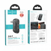 Адаптер USB Bluetooth Hoco E73 Pro 2 режима (цвет черный, в коробочке)
