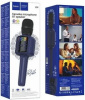 Колонка-микрофон Bluetooth Hoco L24 слот USB/AUX/TF/Micro USB (цвет синий, в коробочке)