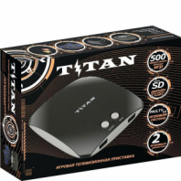 Игровая приставка 8бит/16 бит MAGISTR Titan - 3 - [500 игр] черный