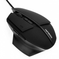 Мышь игровая Гарнизон GM-740G, "Альтаир", код "Survarium", USB, чип Х3, черн., софт тач, 2400 DPI, 6