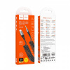 Кабель аудио AUX-Type-C Hoco UPA33B Jack 3.5mm 100см черный