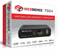 Цифровой ресивер NiceDevice T624 DVB-T2 цифровая приставка