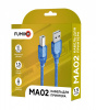 Кабель для принтера Fumiko MA02 USB 2.0 AM/BM 1,5м синий
