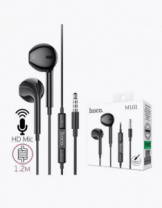 Гарнитур вкладная Hoco M101 Crystal joy черный