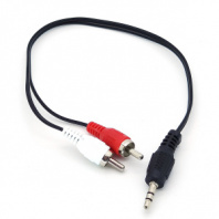 Кабель аудио 3,5Дж(3pin)-2RCA Орбита OT-AVC36 30см (шт/шт) 