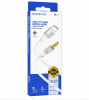 Кабель аудио AUX-Type-C Borofone BL19 Jack 3.5mm 1м белый