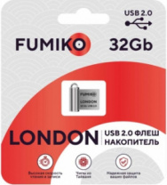 USB флэш-накопитель Fumiko London 32GB Silver USB2.0 