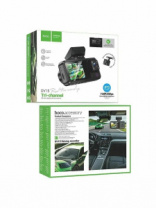 Видеорегистратор Hoco DV15 3 камеры Driving recorder (черный)