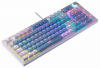 Клавиатура механическая Defender Hawk GK-418 игровая (97кн, Outemu Brown) USB, синий