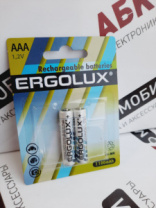 Аккумулятор Ergolux HR03/AAA 1100mAh Ni-Mh 2BL 1.2B