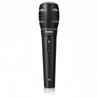 Микрофон BBK CM-114  проводной 2.5м, для караоке, черный