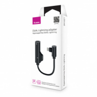 Адаптер Olmio Dual Lightning (аудио+зарядка)