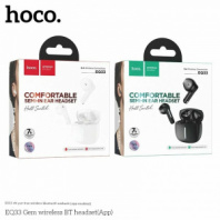 Гарнитура Bluetooth Hoco EQ33 TWS белый (для iOS/Android) беспроводная с боксом