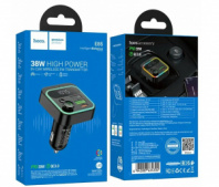 FM-модулятор Hoco E85 Tiger PD20W+QC3.0 (черный)