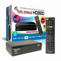 Цифровой рессивер DVB-T2 SELENGA HD980D-цифровая приставка