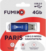USB флэш-накопитель Fumiko Paris 4GB Blue USB2.0 