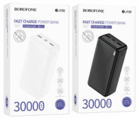 Power Bank Borofone BJ55B 30 000mAh Type-C/2USB (белый)