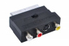 Переходник SCART-3RCA+SVHS с переключателем SELENGA, произ-во Китай