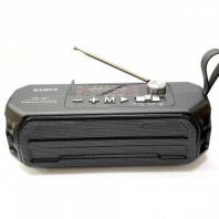 Радиоприемник Bluetooth HAIRUN HR-1BT+USB+SD+аккум. 18650