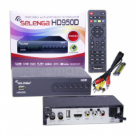 Цифровой рессивер DVB-T2 SELENGA HD950D-цифровая приставка
