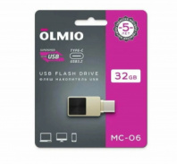 Type-C флэш-накопитель Olmio MC-06 32GB, USB3.2 Type-C