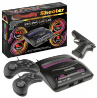Игровая приставка 8 bit Shooter 260 игр + световой пистолет