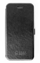 Чехол - книжка для iPhone 7 CaseGuru Коллекция Magnetic Case Темно-черный 