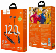 Гарнитура вакуумная Bluetooth Hoco ES62 Sport с кнопкой ответа (черный)
