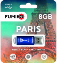 USB флэш-накопитель Fumiko Paris 8GB Blue USB2.0