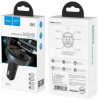 FM-модулятор Hoco E41 2USB+АЗУ 2.1А/1A, LED дисплей (черный)