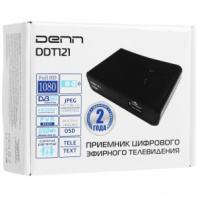 Цифровой рессивер DVB-T2 Denn DDT121 - цифровая приставка