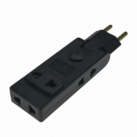 Тройник Travel Converter TC-4 черный