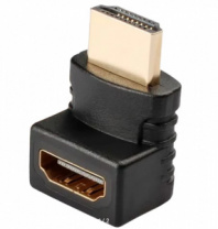 Переходник Dream E6 HDMI M-F угловой разъём