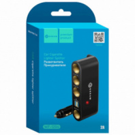 Разветвитель прикуривателя Dream WF-1204 2A разветвитель на 4 выхода + 2 USB