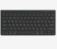 Клавиатура беспроводная Olmio WK-15 компактная с поддержкой Bluetooth, черный