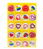 PopSocket для телефона круглый Love в ассортименте (в пакете)