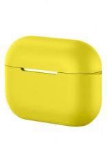 Чехол для AirPods Pro Slim (желтый) пакет
