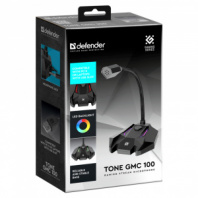 Микрофон Defender Tone GMC-100 USB, черный