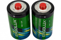 Батарейка Ergolux R20 SR2 (R20SR2, батарейка, 1.5В)