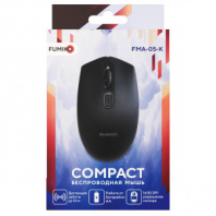 Мышь беспроводная Fumiko Compact черная
