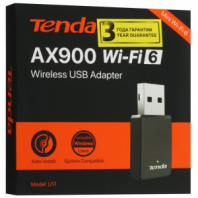 Wi-Fi адаптер Tenda U11 900Mbps черный