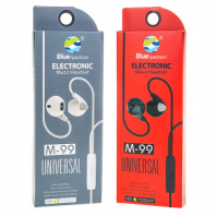 Гарнитура вкладная Blue Spectrum M-99 (цвет белый, Mini-Jack 3.5 мм, в короб. повреждена