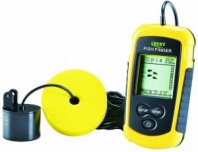 Эхолот Lucky Fishfinder FF1108-1, до 100м, 200кгц, 45*, 4хААА, желтый (ГАРАНТИЯ 14 дней)