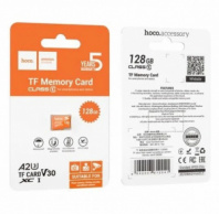 Карта памяти Hoco 128GB A2 microSDHC Class10, для видеонаблюдения