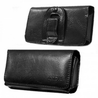 Сумочка на пояс чёрная без логотипа для Samsung i9600 Galaxy S5