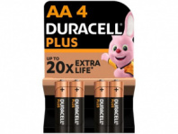 Батарейка Duracell Plus R06/АА BL4 Alkaline