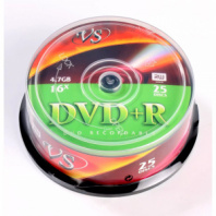 Оптический диск DVD+R 120min 4.7Gb16x Speed в конверте