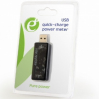 Измеритель мощности USB порта Energenie EG-EMU-03, до 30V/5A, поддержка QC 2.0 и 3.0